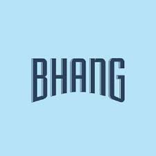Пример шрифта Bhang